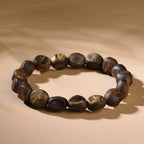 Zenflowing Natural Hainan Kyara Agarwood Scar Bead Bracelet