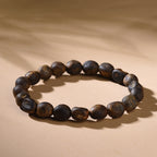 Zenflowing Natural Hainan Kyara Agarwood Scar Bead Bracelet
