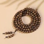 Zenflowing Natural Hainan Kyara High-Oil Agarwood 108 Beads Bracelet
