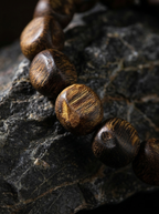 Zenflowing Natural Hainan Kyara Agarwood Scar Bead Bracelet