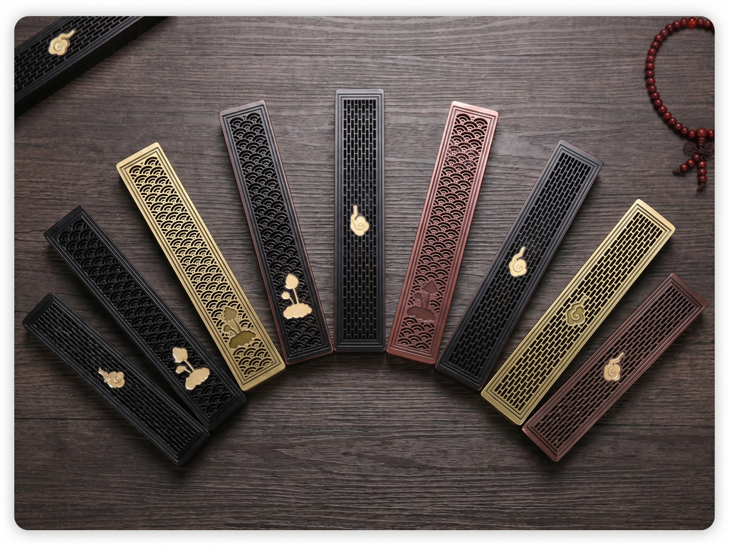 Zenflowing Horizontal Zen Aluminum Alloy Incense Burner