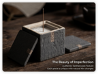 Zenflowing Antique Wabi-Sabi Earthenware Incense Burner
