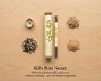 Zenflowing Promotes Deep Relaxation White Tea Sandalwood Incense Sticks