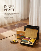 Zenflowing Enhances Meditation Tibetan Four-Blend Herbal Incense Gift Set