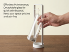 Zenflowing Detachable Glass Hanging Incense Burner