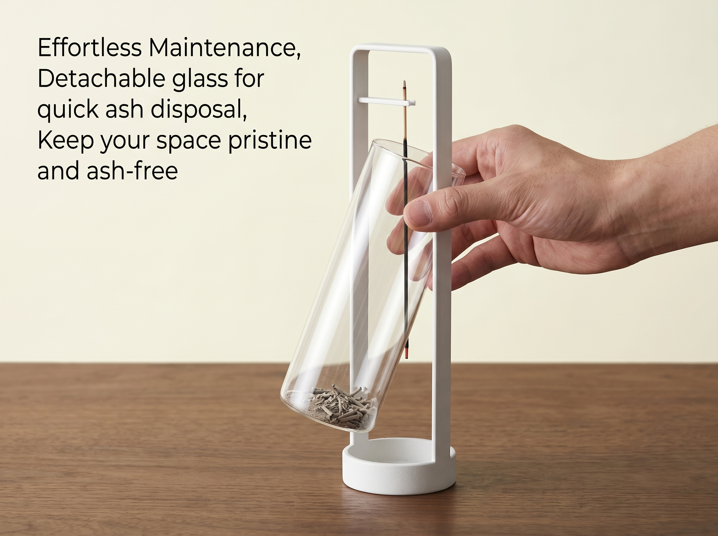 Zenflowing Detachable Glass Hanging Incense Burner