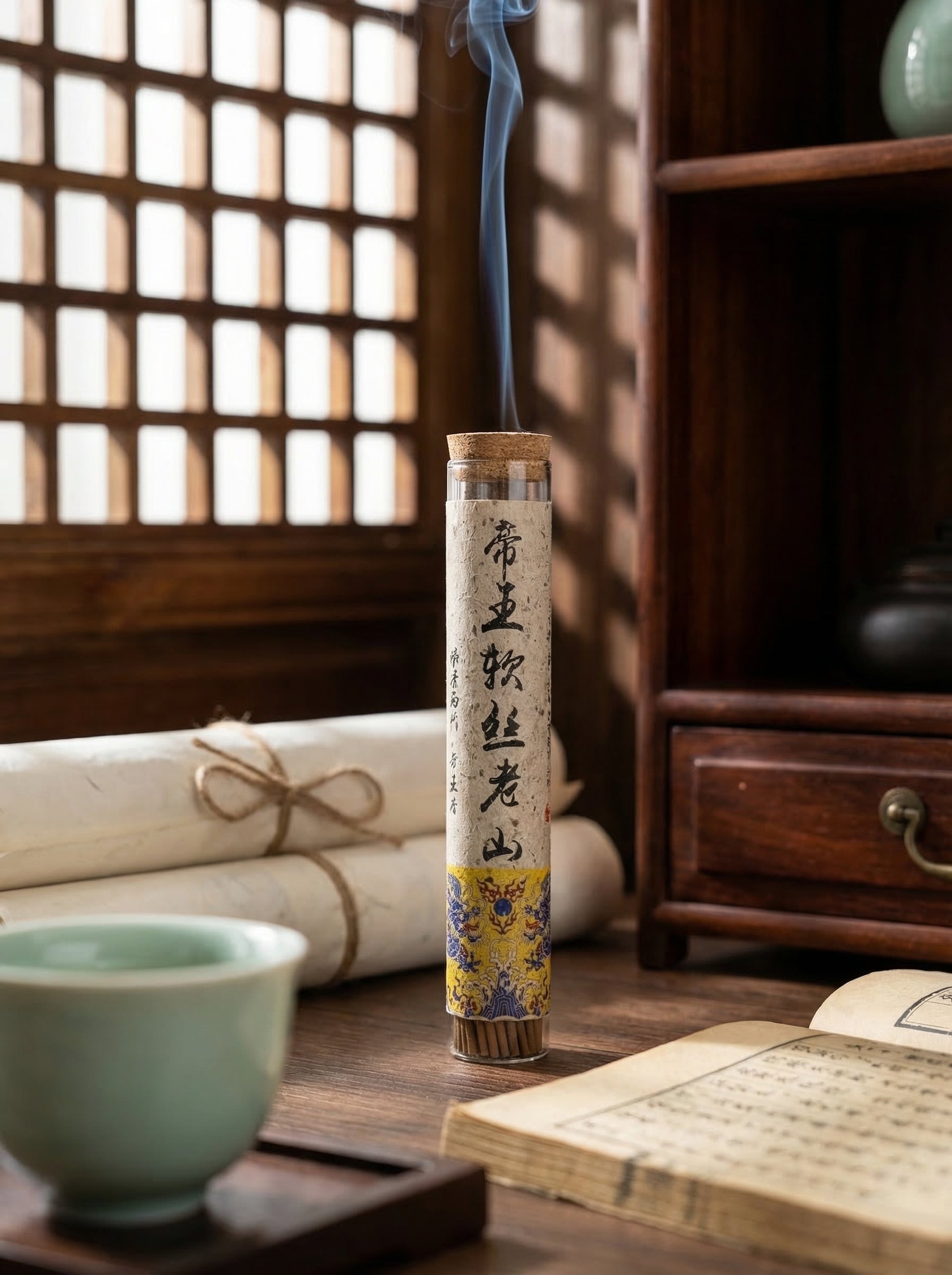 Zenflowing Deep Sleep Imperial Soft Silk Old Mountain Sandalwood Incense Stick