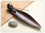 Zenflowing Taoist Serenity Boat Ceramic Incense Holder