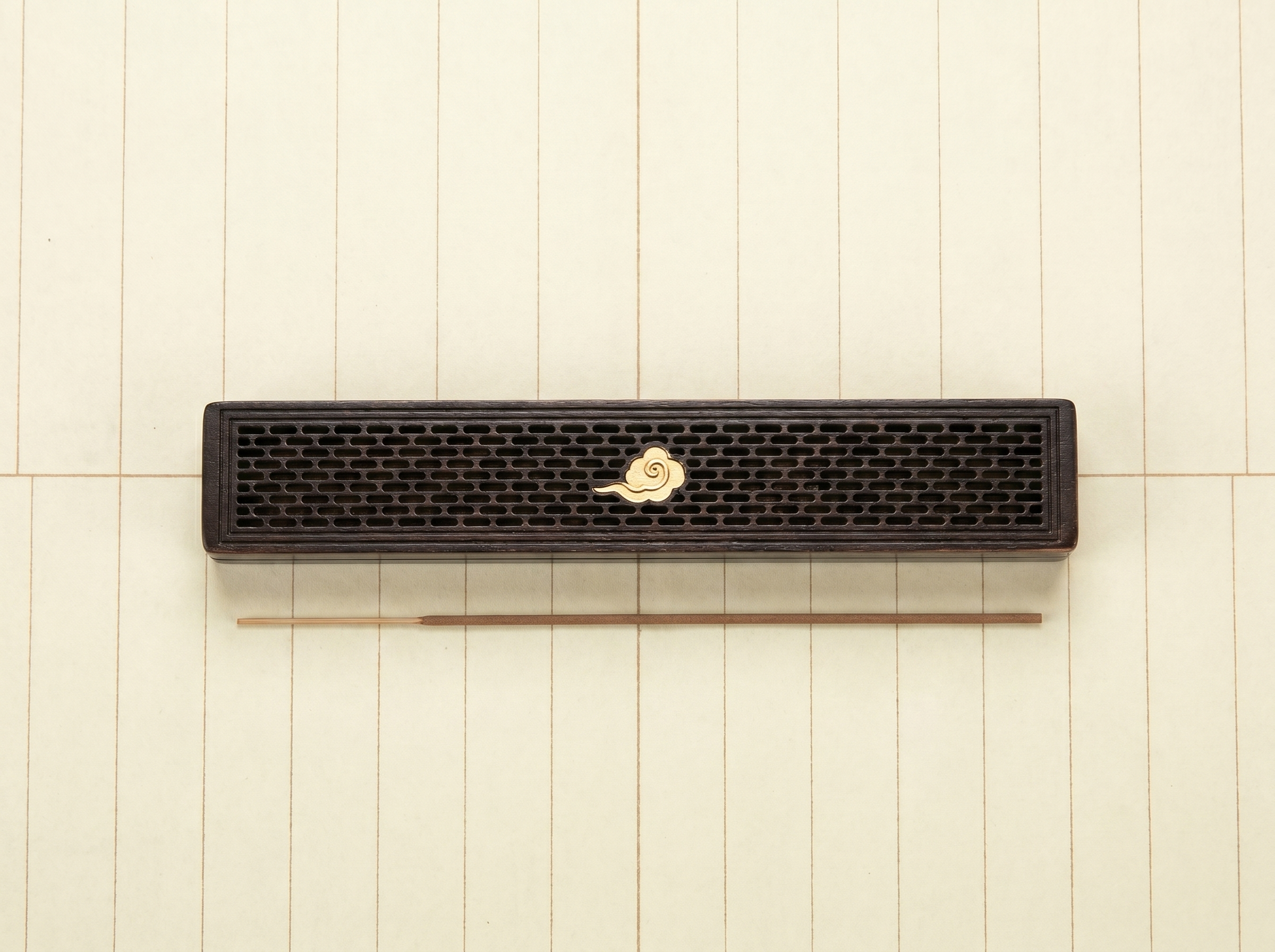 Zenflowing Horizontal Zen Aluminum Alloy Incense Burner