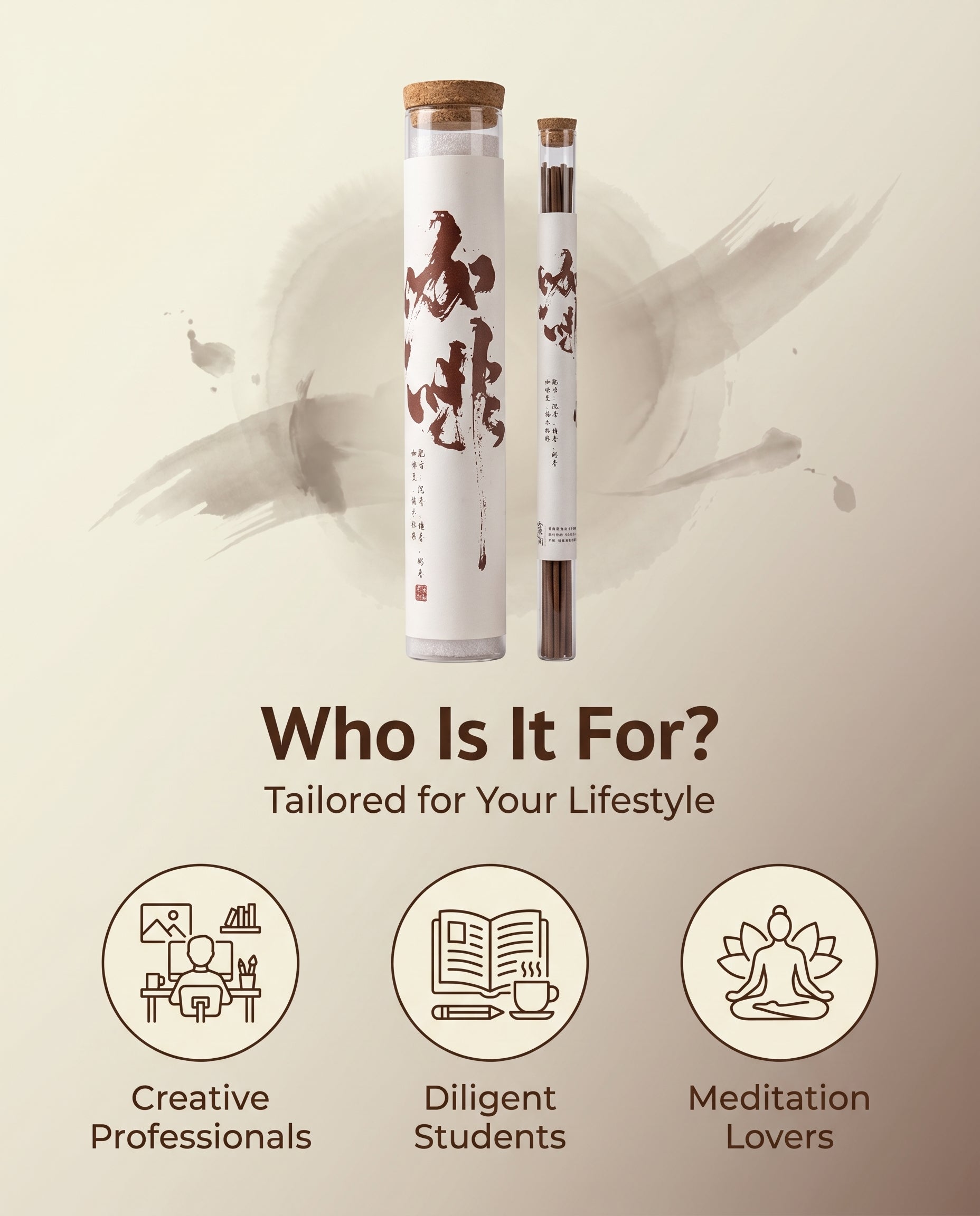 Zenflowing Energizing & Focus Enhancing Coffee Sandalwood Incense Stick