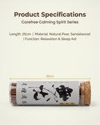 Zenflowing Carefree Calming Spirit & Nighttime Serenity Pear Sandalwood Incense Stick