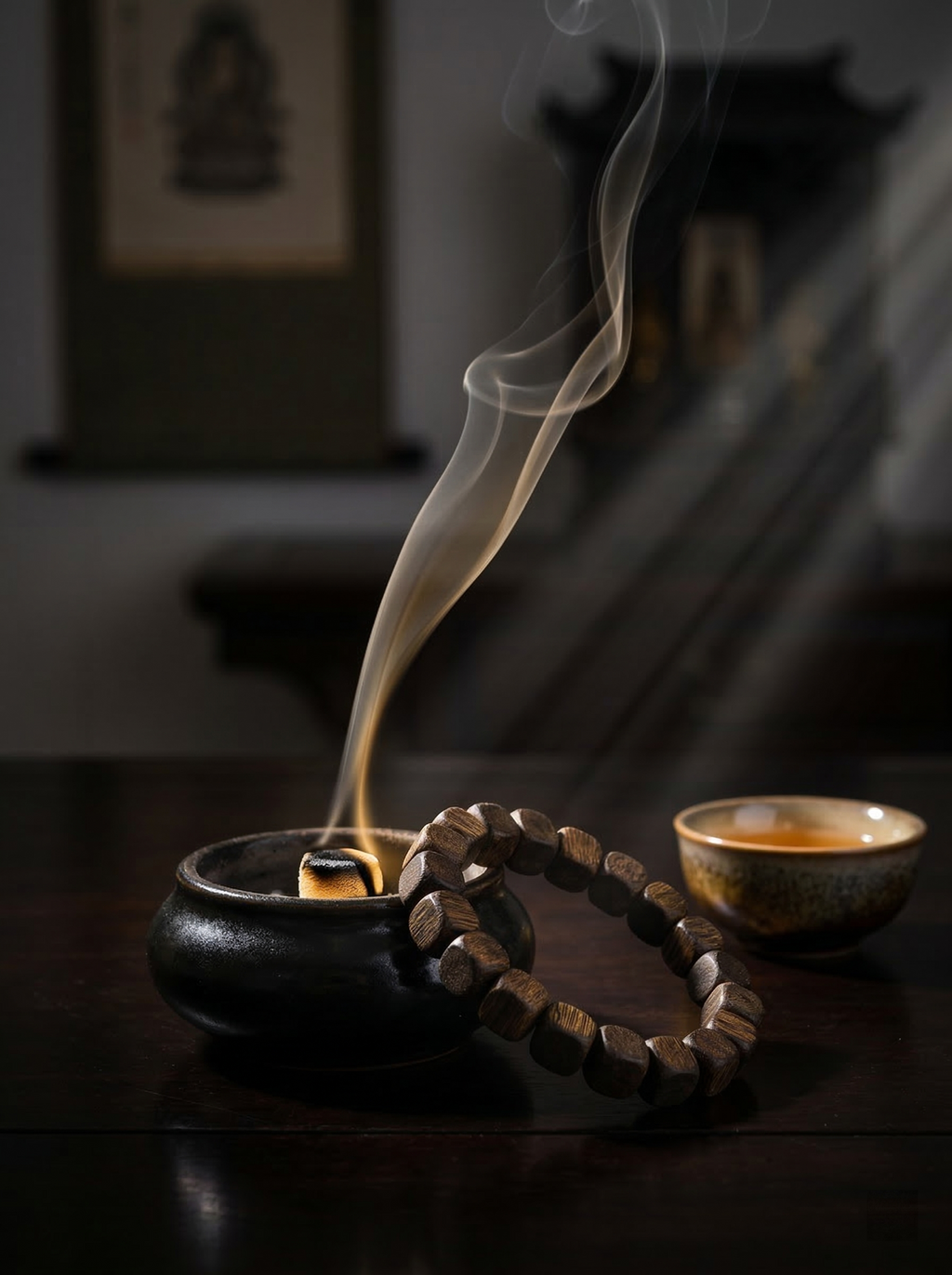 Zenflowing Natural Agarwood Cube Bead Bracelet – Oriental Daoist Energy