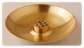 Zenflowing Brass Bagua I Ching Incense Holder Tray